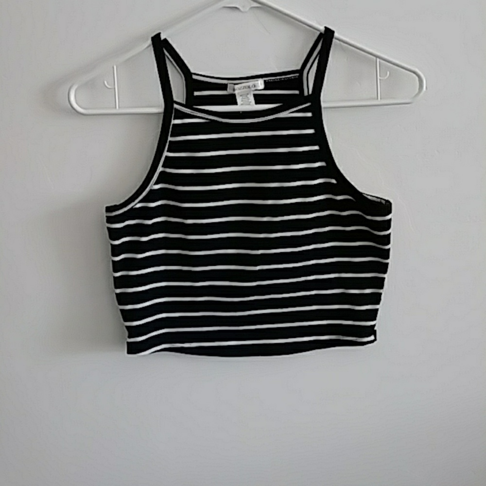 Stripped crop
